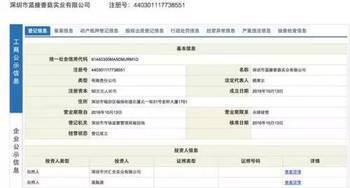 奇葩!“蓝瘦香菇”居然被抢注成公司名,为一家深圳公司,注册资本50万元_hao123上网导航